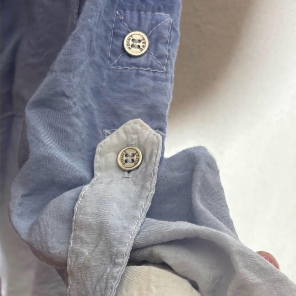 Point Zero Navy Button-Up Shirt - Picture 2 of 5